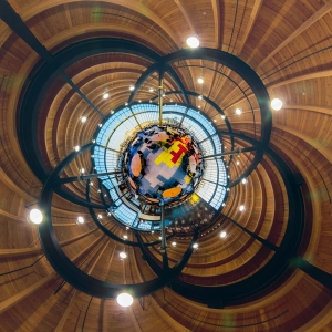 360 Architechture Madison Panorama Sphere Spherical Stereographic Projection Tiny Planet Wisconsin