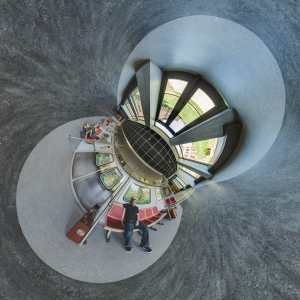 360 Architechture Madison Panorama Sphere Spherical Stereographic Projection Tiny Planet Wisconsin