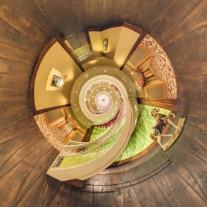 360 Architechture Madison Panorama Sphere Spherical Stereographic Projection Tiny Planet Wisconsin